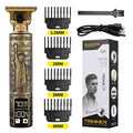 Hot Top Selling Professional Rechargeable Hair Cutting Machine With Dragon Cross Skull Shavers Trimmers Man Hair Clipper T9/