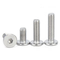 5/50 CM M1.6 M2 M2.5 M3 M4 M5 M6 M8 A2-70 304 Stainless Steel Hex Hexagon Socket Ultra Thin Super Low Flat Wafer Head Screw Bolt