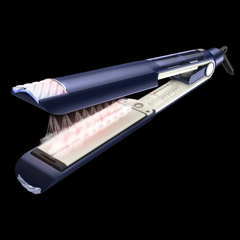 Mesky Wholesale Hair Straightener Fast Heating Anti-scald Design Fashion Atmosphere Light Infrared and Hair Straightener