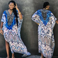 Location Print Tie Rope Vacation Robe Bikini Sun Shirt Beach Cover up