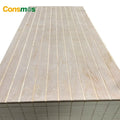 1220*2440mm Tongue and Groove Pine Plywood Slotted Plywood Wall Panels