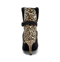Women's Ankle Latin Dance Boots Salsa