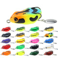 SNEDA 1Pc 4.5cm 8.5g Frog Lure Soft Plastic Fishing Lure Bait Artificial Topwater Fishing Tackle With Hook
