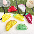 Fruit Shape Claw Hair Clips Cute Watermelon Strawberry Large Acrylic Hair Claw Clips Hair Accessories for Women