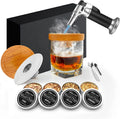 WEIBU 2023 NEW Cocktail Smoker Kit with Torch Whiskey Smoker Drinks Smoke Infuser Kit Gift for Men Sustainable Wood Chips Morden