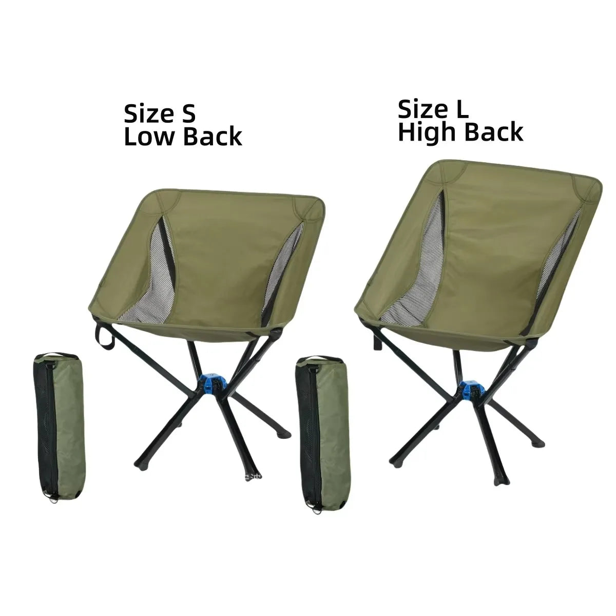 High Quality Modern Portable Aluminum Outdoor Foldable Chair for RV Fishing Picnic Travel Camping Beach Chair