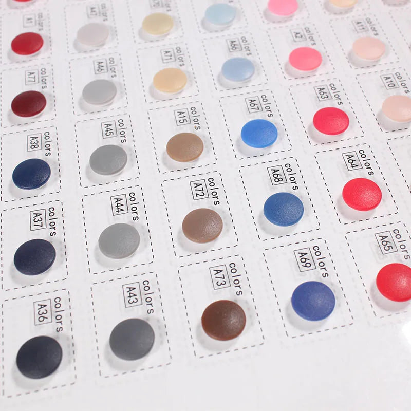 Factory Custom Baby Clothes Silicone POM Snap Button