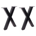 Modern Metal Bench Desk Legs Iron Coffee Office Table Bar Furniture Wide Range Applications-for Dining Kitchen Hotel Outdoor Use