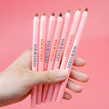 Automatic Creamy Lip Liner Custom Private Label Long Lasting Waterproof Pencil Brown Pink Lip Liner