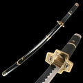 104cm/41in Zoro Katana Sword Cosplay Anime Cosplay Weapons Enma White Nidai Kitetsu with Sword Holder and Belt