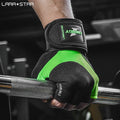 LS0740 Microfiber Crossfit Workout Gloves Fitness Weightlifting Gym Gloves for Exercise