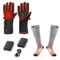 Holiday Gift Christmas Thanksgiving Must-have Warm Gift in Winter Ski Motorcycle Sport Rechargeable Heating Gloves Warm Socks
