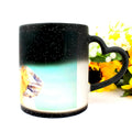 For love Couple Glitter Color Change Sublimation Mugs Coffee Mug Cup