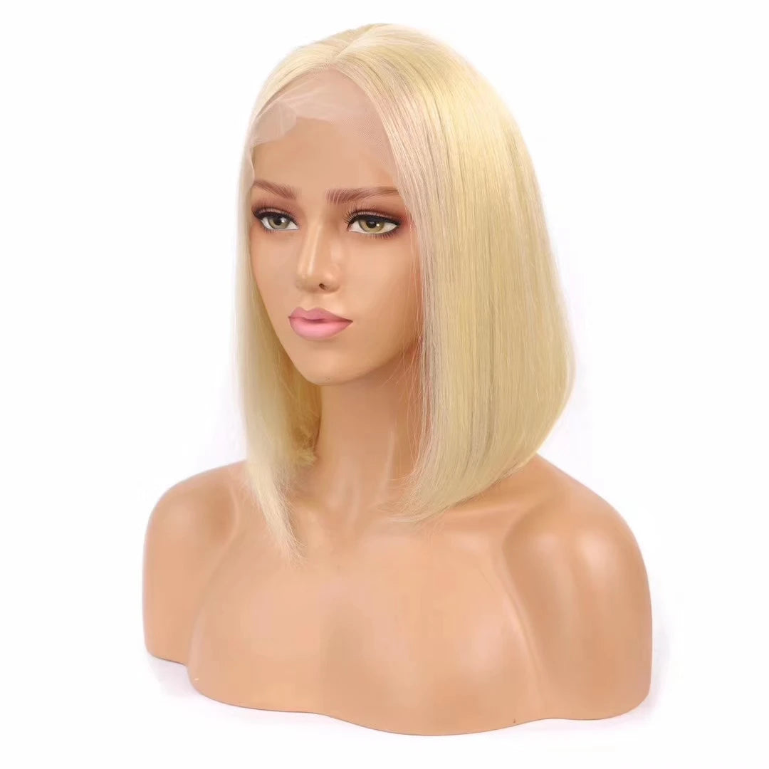 613 bob Wig Human Hair Wholesale 613 Lace Front Wig Virgin Hair Vendor Brazilian Human Hair Wigs Blonde 613