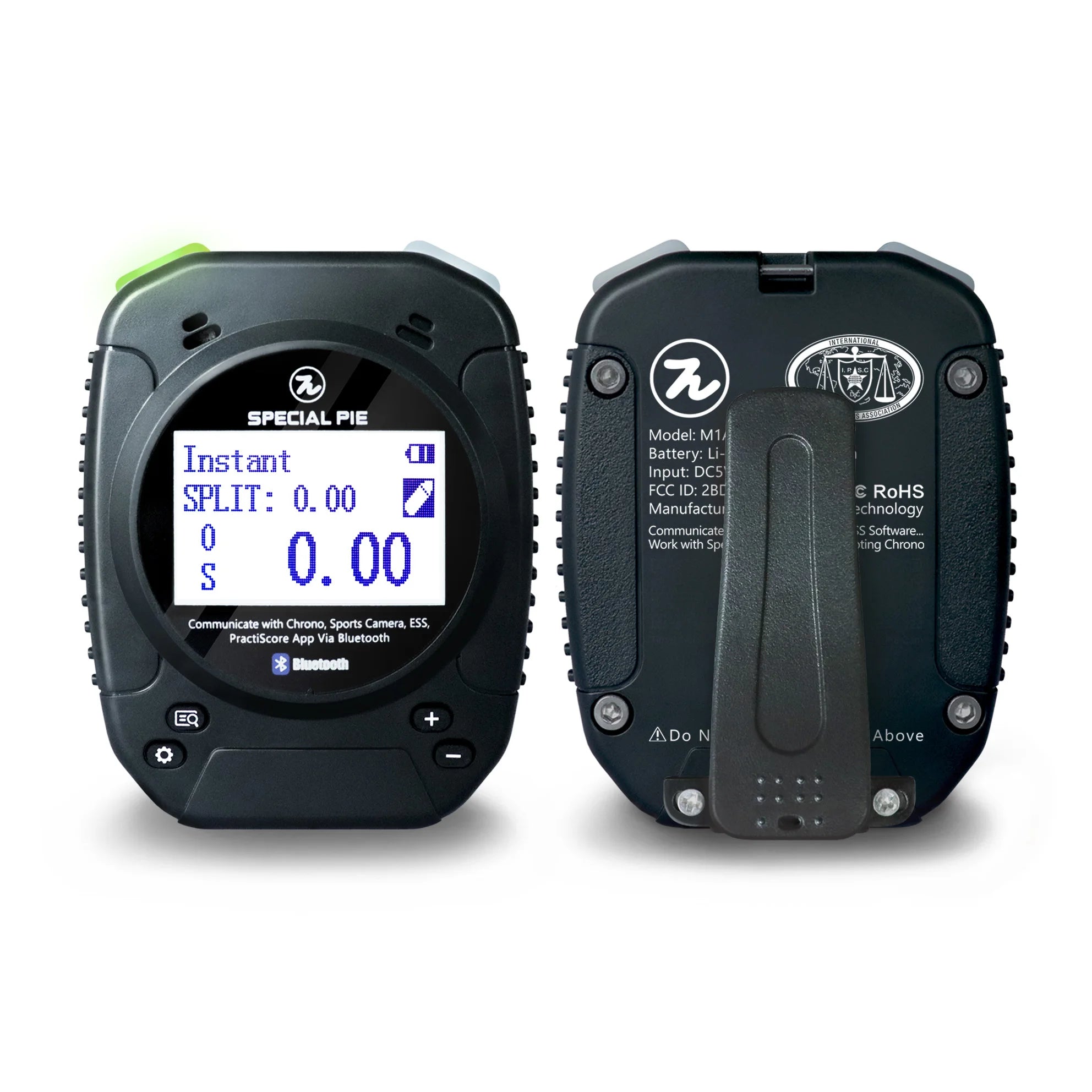 Shot Timer Compact Bigger Display Using a High-resolution Backlit Screen Use for Shooting Sports Events