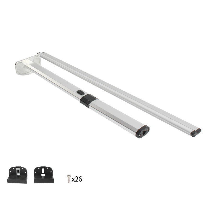 TYTXRV RV Folding Table Leg 28" Aluminum Alloy Single Guide Rails Adjustable Table Legs for RV Boat Camper Dinner Table
