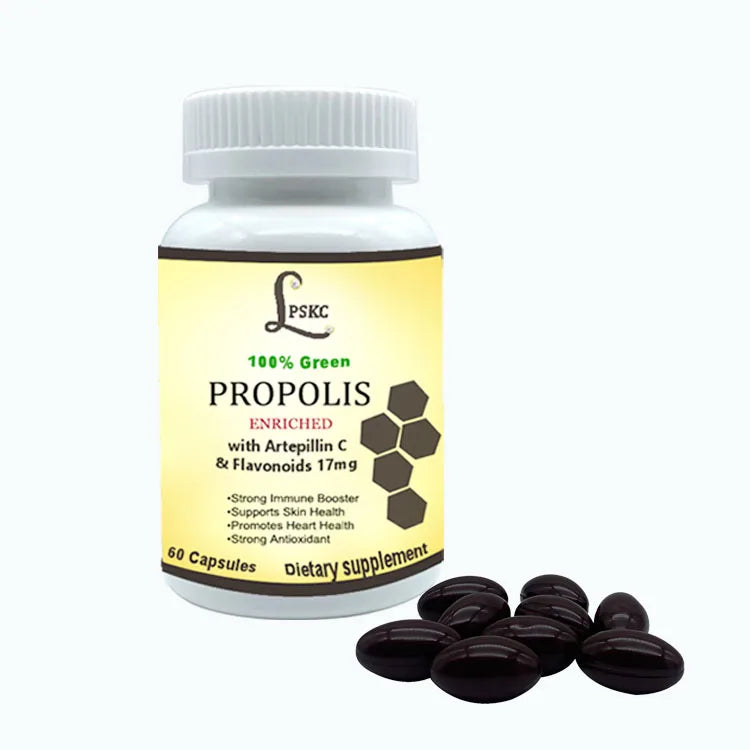 OEM Bee Propolis Soft Capsule Enhance Immune and Honey Propolis Capsule