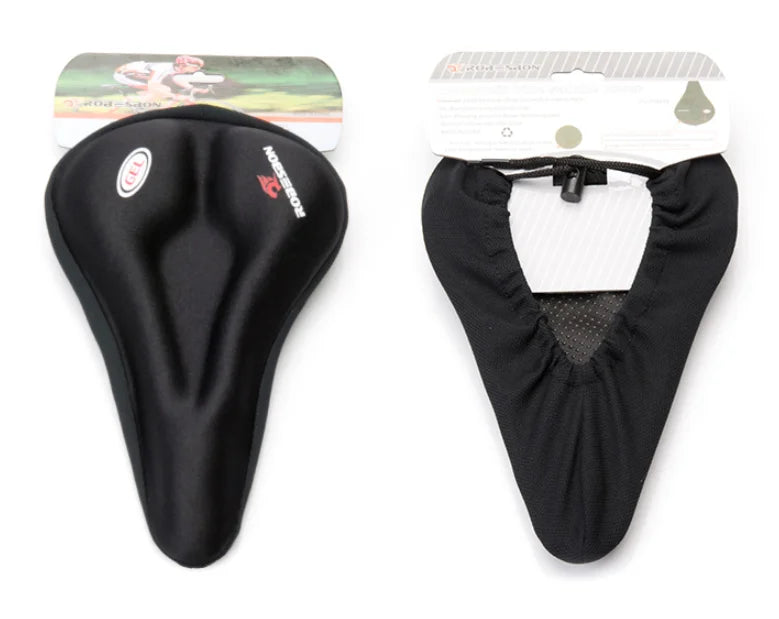 Wholesale Large Cycle Silicone Cushion Gel Seat Cover 3D Thick Bicycle Saddle for Road Bicycles Bike Accessories