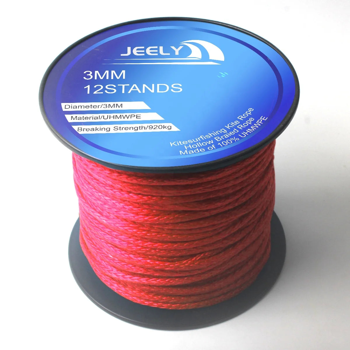 1900LB 3mm 100m/roll Uhmwpe Braided Line for Kitesurfing Kite