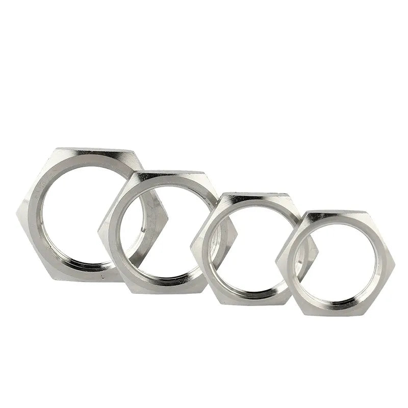 Stainless Steel Hex Thin Nut Fastener Manufacturer Hexagon Jam Nut