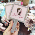 Cheap Plastic Cosmetic Mirrors Private Label Handheld Mirror Wholesale Mini Hand Held Makeup Mirror