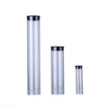 OEM Hot Sale Cylinder Transparent Plastic Packaging Tube  with Labeling Service