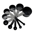 10 Pcs Measuring Cups and Spoons Set Coffee Measuring Spoons Plastic Measuring Spoons Set for Kitchen Cooking Baking