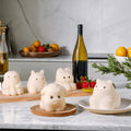 Diy Puppy Rabbit Jelly Silicone Mold Cartoon Mousse Custard Pudding Silicone Mold