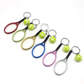 Keychain Manufacturer New Design Custom Luxury Small Tennis Keychains