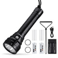 Wurkkos DL40 NEW Professional Diving Flashlight Lumens LED Light Waterproof Underwater Tactical Torch Hunting Lamp