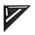 Woodworking 12inch Triangle Ruler Aluminum Alloy 90 Degree Right Angle