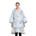 Microfiber Oversize Wearable Blanket Hoodie Sweatshirt Hooded Blankets Adult Hoodies Polynesian Hoodie Fleece Blanket