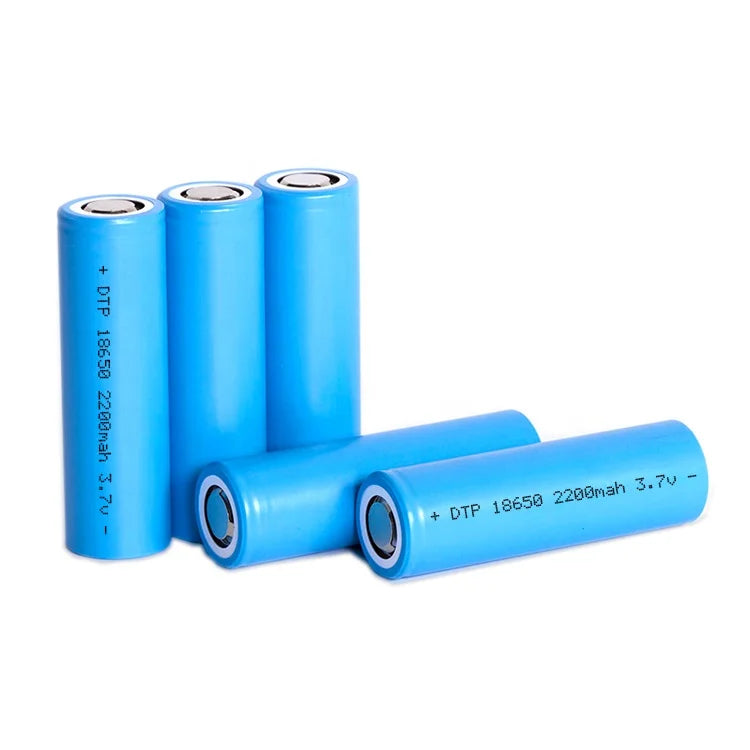 OEM Customized  18650 Battery 3.7v 2200mah Li-ion Battery Cell 18650 18650 3.7v 2200mah Li Ion 8.14wh Battery