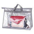 Wholesale Custom Clear PVC Non Woven Dust Bag Eco Friendly Recycled Dust Proof  Storage Bags for HandBags Clothes