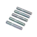 DIN 939 M8 8.8 Grade High Strength Full Threaded Automobile Engine Fastener Steel Double Headed Stud Trivalent Chromium Color