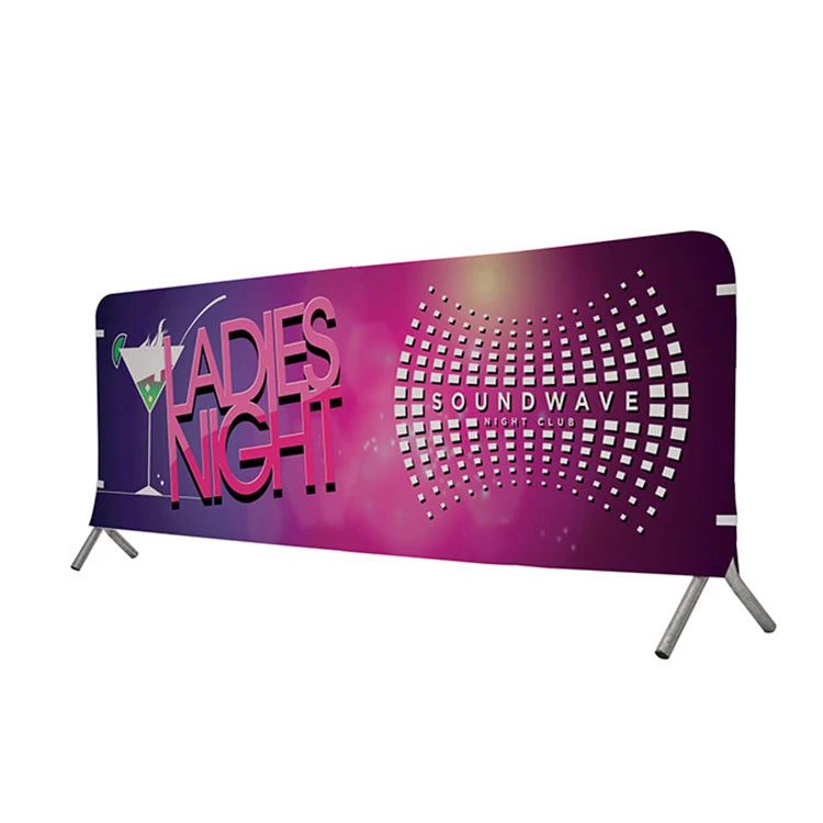 Custom Sports Event Mesh Fence Crowd Control Banner Barricade Covers Crowd Control Solutions Fabric Cover