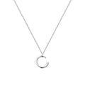 2021 New Moon Necklace for Women 925 Silver Simple Temperament Tassel Pendant Link Chain Fine Jewelry with Faith Inspiration