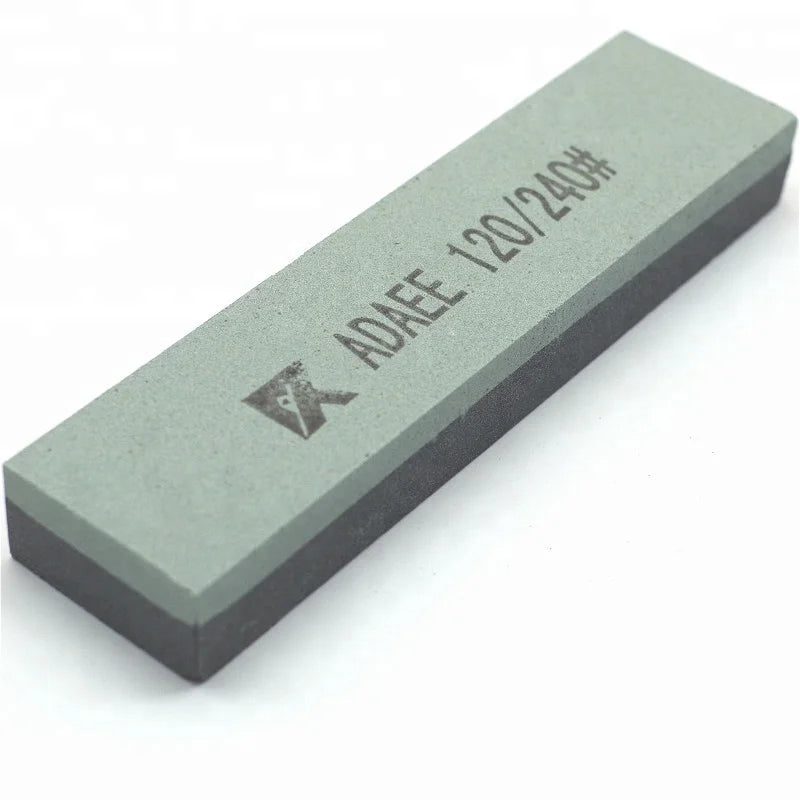 ADAEE 8 Inch 120/240 Grit Green  Knife Sharpening Stone Whetstone Double Sides Sharpening Stone