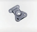 BS-209 Small Secure Trunk Sliding Slam Pull Latch Durable Galvanized Finish Twist Lock Stainless Steel & Black Iron Flight Cases