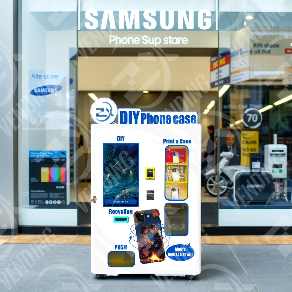 ZXvending Stylish and Efficient Phone Case Printing Vending Machine Business