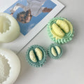 Simulation Food Durian Gypsum Epoxy Ornament Mold DIY Durian Shape Handmade Soap Mold