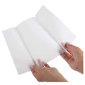 Wholesale Various Colors Custom White Smooth Vellum Sheets Paper With Silver Logo Printing Vellum Tracing Paper
