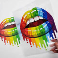 Cheap Price  Iron on Screen Printed Stickers Custom t Shirt Printing Plastisol Heat Transfers Logo