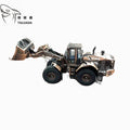 TALUADA Copper Color Alloy 1:50 Scale Model ZAXIS ZW310-6 Wheel Loader Model Toy