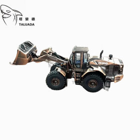 TALUADA Copper Color Alloy 1:50 Scale Model ZAXIS ZW310-6 Wheel Loader Model Toy