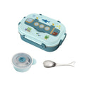 Food Storage Container 3 Compartments Thermos Lunch Box Kids Stainless Steel Lunch Box With Soup Bowl