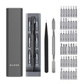 GLEDE 46-in-1 Precision Magnetic Screwdriver Set Rechargeable Tool for Phone & Watch Repair Steel Handle Box Packed