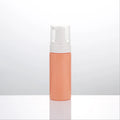 Custom Orange Plastic PET Foam Pump Bottle with Cap with Brush Recyclable 100ml/120ml Blue Green Face Washing Foam Bottle