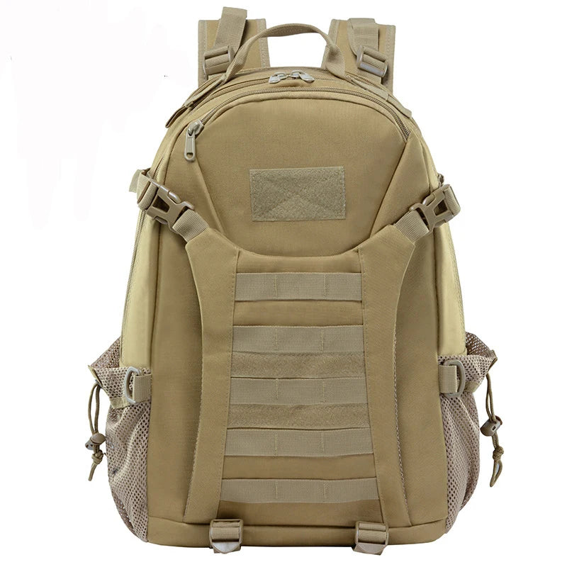 CAMO Hunting Backpack Tactical Gear Trekking Pack Bag with Bottle Holder