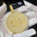 Custom Name Moissanite Pendant Pass Diamond Tester Full Mossanite Iced Out 925 Silver Jewelry Pendant Hip Hop Letter Pendant